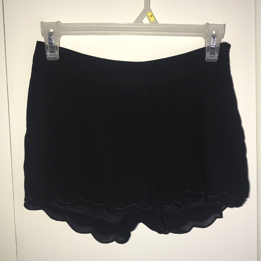Black dressy shorts